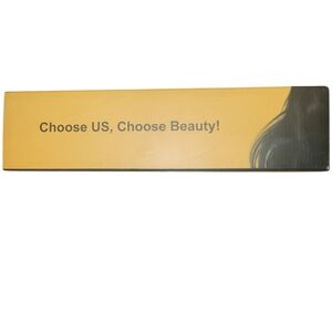 NIBChoose Us Choose You Phoebe Hair Straightner Brush W/Heat Glove & Storage Bag